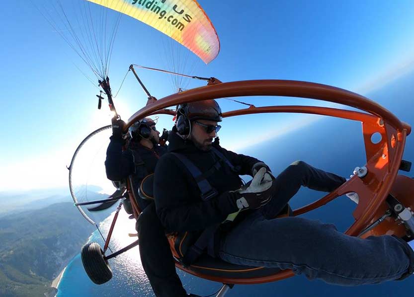 Paragliding in Corfu | Tandem Flights in Corfu | Paratrike Flights in Corfu