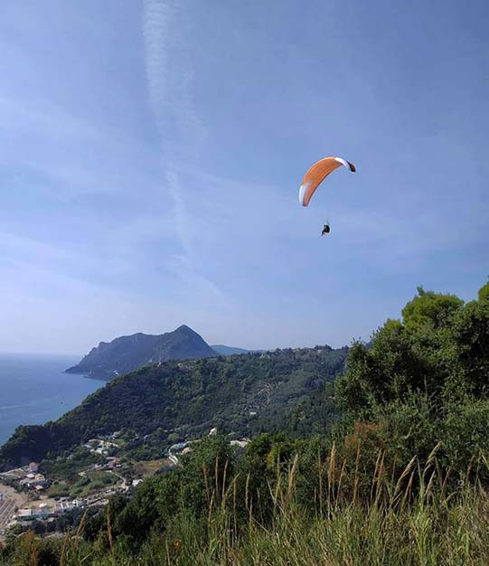 Pelekas | Corfu Paragliding | Tandem Flights Corfu