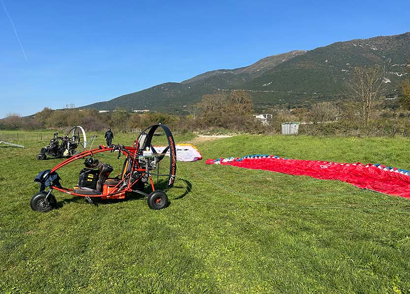 Paragliding in Corfu | Tandem Flights in Corfu | Paratrike Flights in Corfu