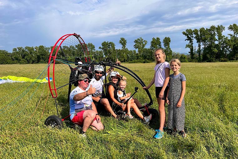 Paragliding in Corfu | Tandem Flights in Corfu | Paratrike Flights in Corfu