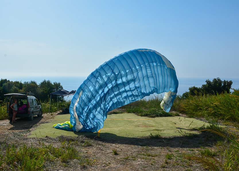 Paragliding in Corfu | Tandem Flights in Corfu | Paratrike Flights in Corfu