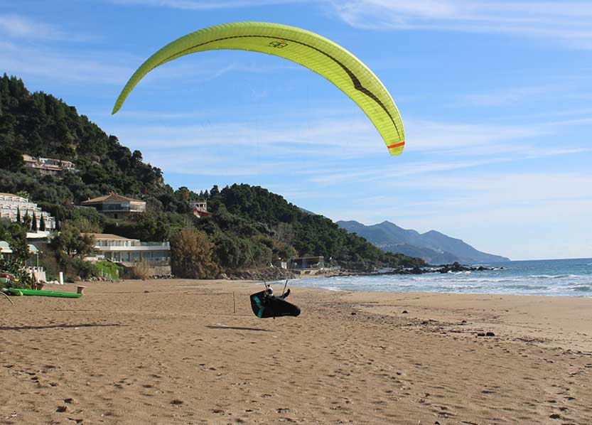 Paragliding in Corfu | Tandem Flights in Corfu | Paratrike Flights in Corfu