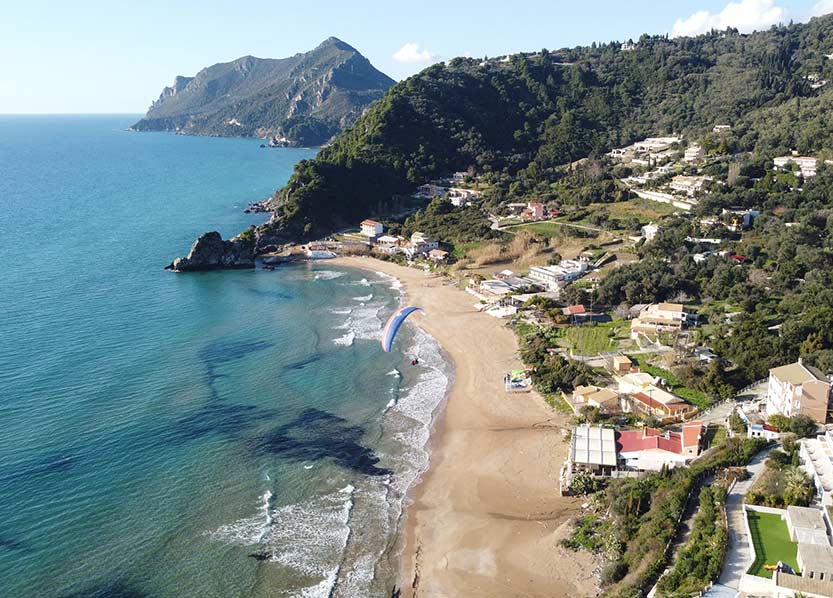 Paragliding in Corfu | Tandem Flights in Corfu | Paratrike Flights in Corfu