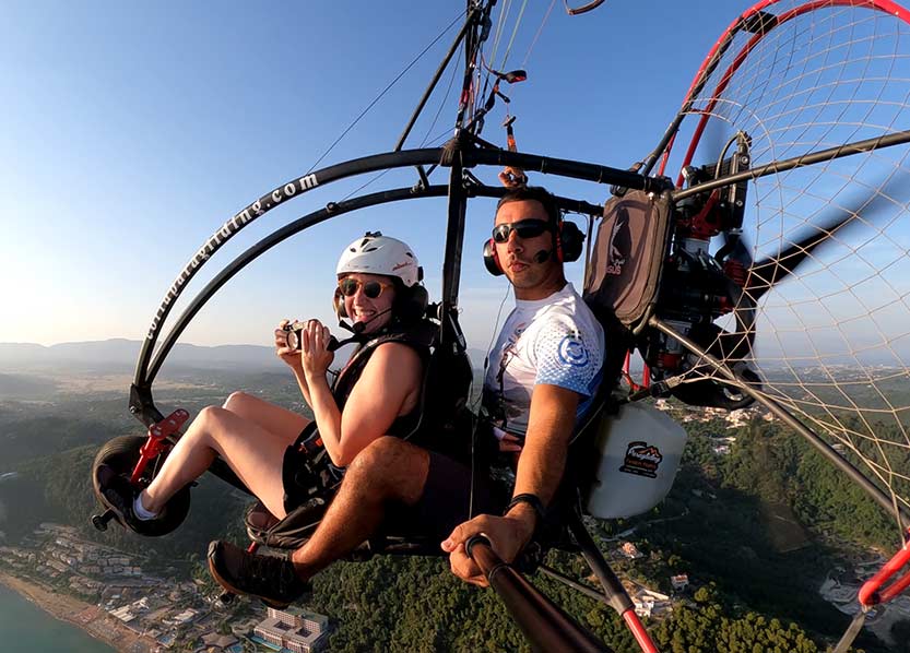 Paragliding in Corfu | Tandem Flights in Corfu | Paratrike Flights in Corfu