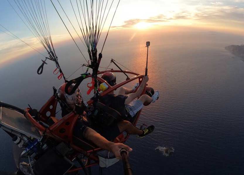 Paragliding in Corfu | Tandem Flights in Corfu | Paratrike Flights in Corfu