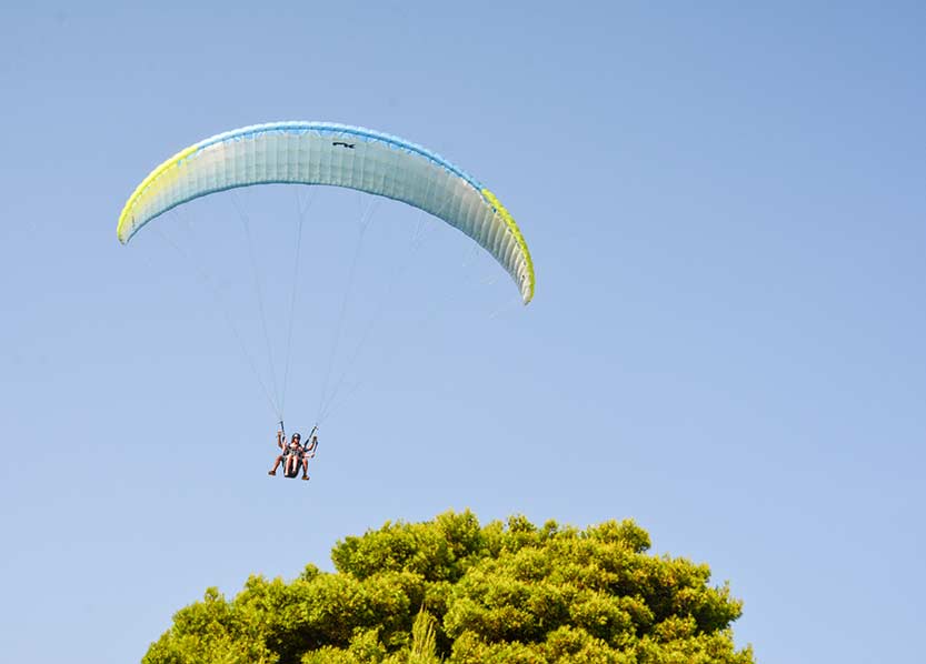 Paragliding in Corfu | Tandem Flights in Corfu | Paratrike Flights in Corfu