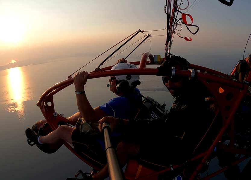 Paragliding in Corfu | Tandem Flights in Corfu | Paratrike Flights in Corfu