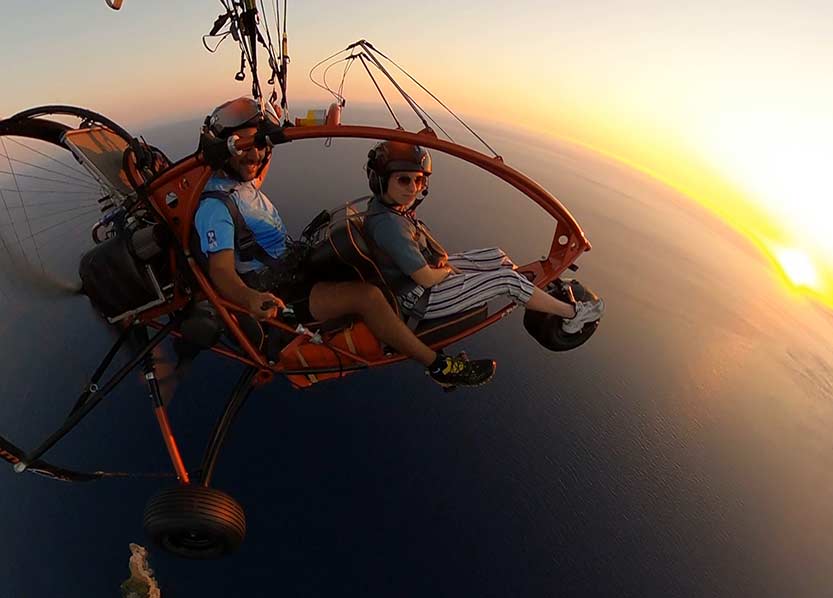 Paragliding in Corfu | Tandem Flights in Corfu | Paratrike Flights in Corfu